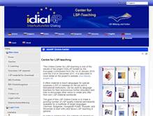 Tablet Screenshot of idial4p-center.org